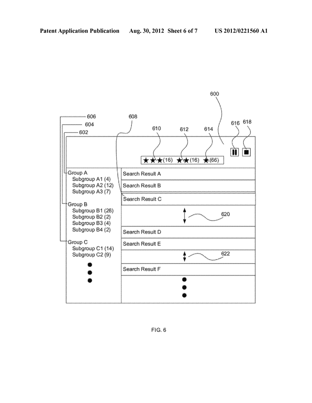 USER READABILITY IMPROVEMENT FOR DYNAMIC UPDATING OF SEARCH RESULTS - diagram, schematic, and image 07