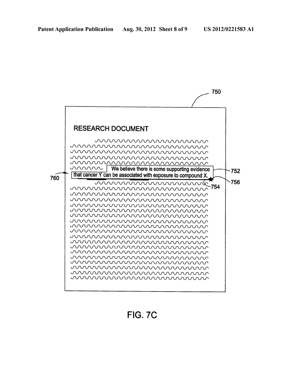 DISPLAYING LOGICAL STATEMENT RELATIONSHIPS BETWEEN DIVERSE DOCUMENTS IN A     RESEARCH DOMAIN - diagram, schematic, and image 09