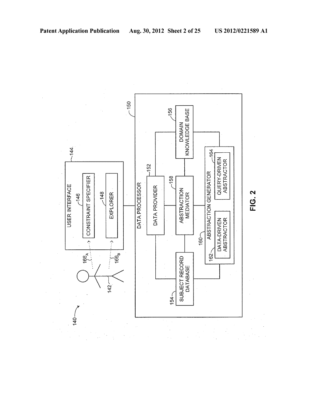 METHOD AND SYSTEM FOR SELECTING, RETRIEVING, VISUALIZING AND EXPLORING     TIME-ORIENTED DATA IN MULTIPLE SUBJECT RECORDS - diagram, schematic, and image 03