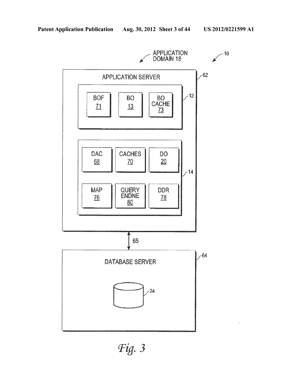 METHOD AND SYSTEM FOR A TRANSPARENT APPLICATION OF MULTIPLE QUERIES ACROSS     MULTIPLE DATA SOURCES - diagram, schematic, and image 04