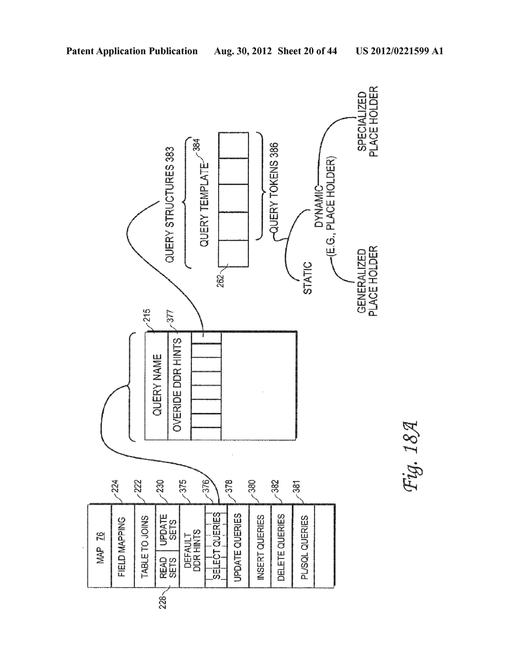 METHOD AND SYSTEM FOR A TRANSPARENT APPLICATION OF MULTIPLE QUERIES ACROSS     MULTIPLE DATA SOURCES - diagram, schematic, and image 21