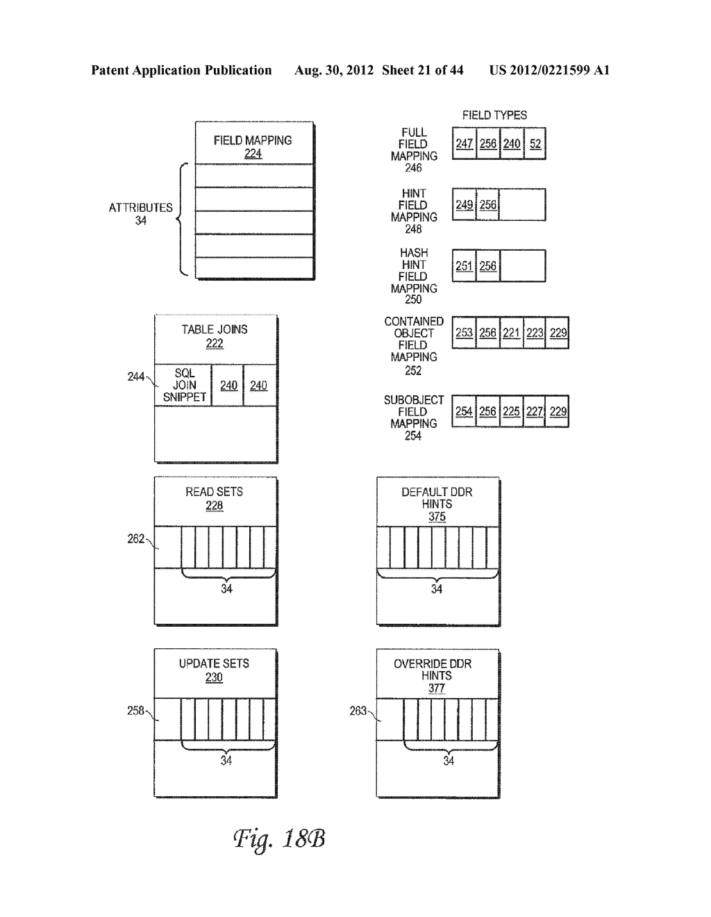METHOD AND SYSTEM FOR A TRANSPARENT APPLICATION OF MULTIPLE QUERIES ACROSS     MULTIPLE DATA SOURCES - diagram, schematic, and image 22