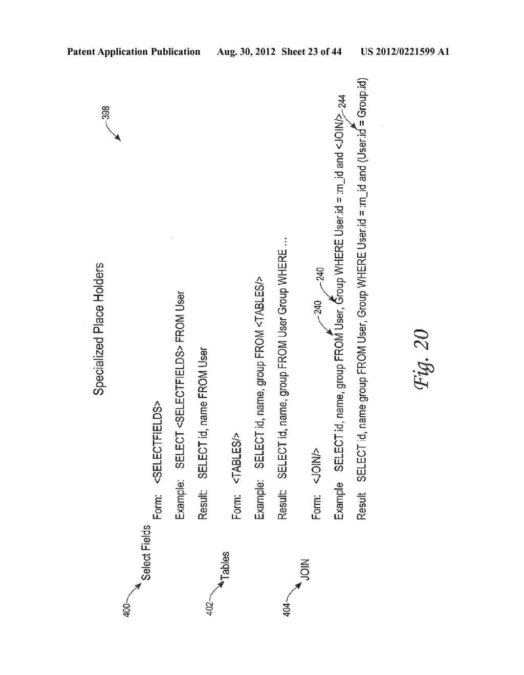 METHOD AND SYSTEM FOR A TRANSPARENT APPLICATION OF MULTIPLE QUERIES ACROSS     MULTIPLE DATA SOURCES - diagram, schematic, and image 24