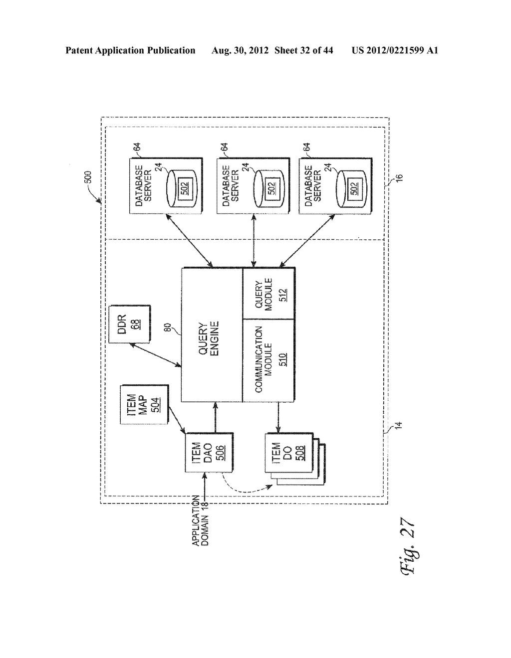 METHOD AND SYSTEM FOR A TRANSPARENT APPLICATION OF MULTIPLE QUERIES ACROSS     MULTIPLE DATA SOURCES - diagram, schematic, and image 33