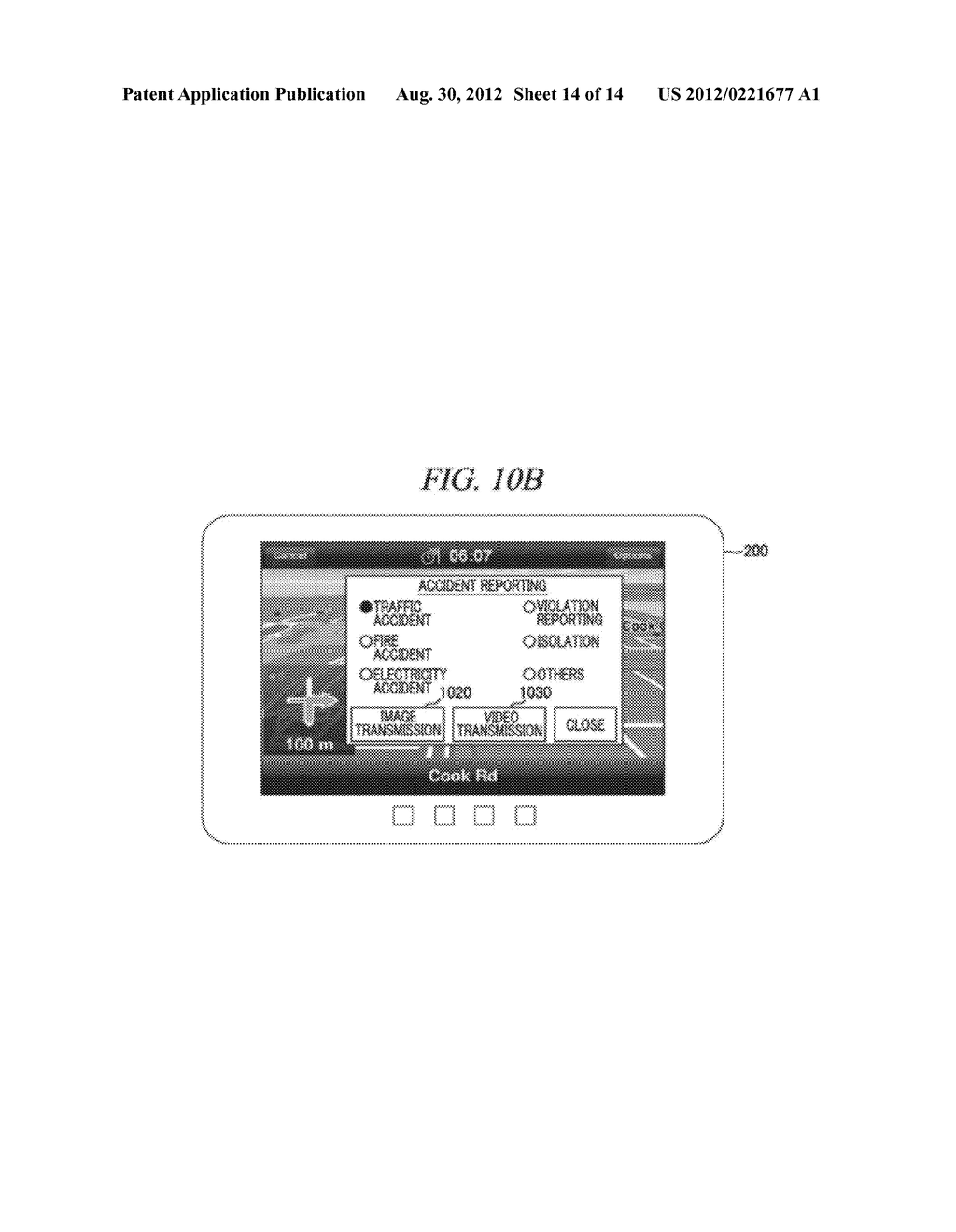 SERVER FOR PROVIDING TRAFFIC IMAGE TO USER DEVICE, AND THE USER DEVICE - diagram, schematic, and image 15