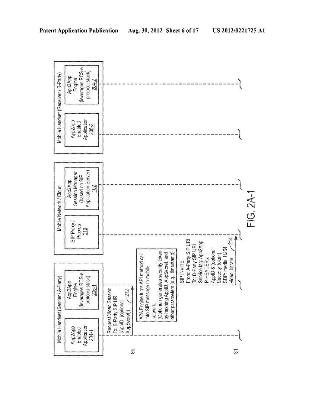 SYSTEM AND METHOD TO CONTROL APPLICATION TO APPLICATION COMMUNICATION OVER     A NETWORK - diagram, schematic, and image 07