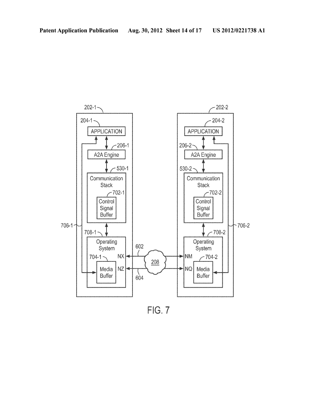 METHOD TO SET UP APPLICATION TO APPLICATION COMMUNICATION OVER A NETWORK     BETWEEN APPLICATIONS RUNNING ON ENDPOINT DEVICES - diagram, schematic, and image 15