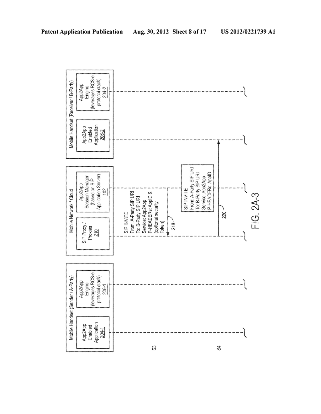 ENDPOINT DEVICE AND ARTICLE OF MANUFACTURE FOR APPLICATION TO APPLICATION     COMMUNICATION OVER A NETWORK - diagram, schematic, and image 09