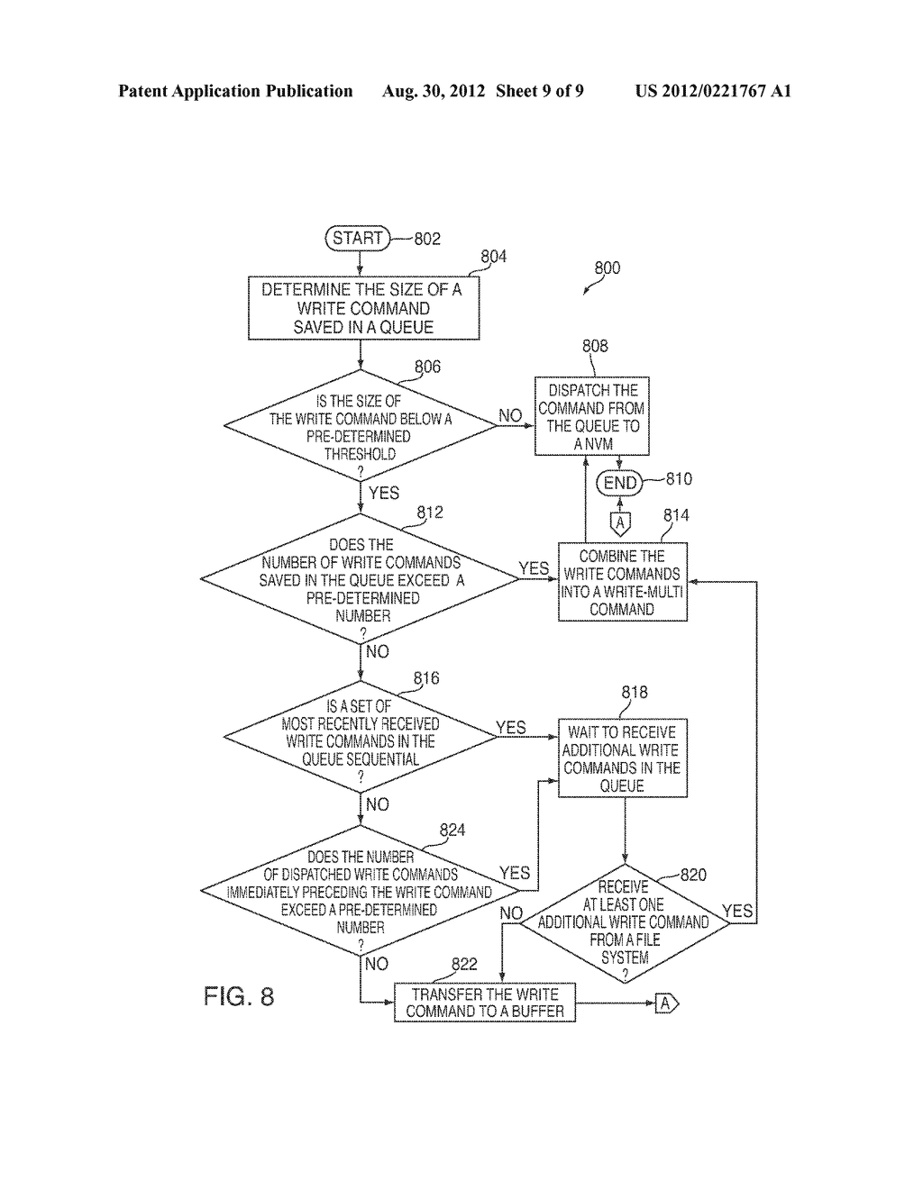 EFFICIENT BUFFERING FOR A SYSTEM HAVING NON-VOLATILE MEMORY - diagram, schematic, and image 10