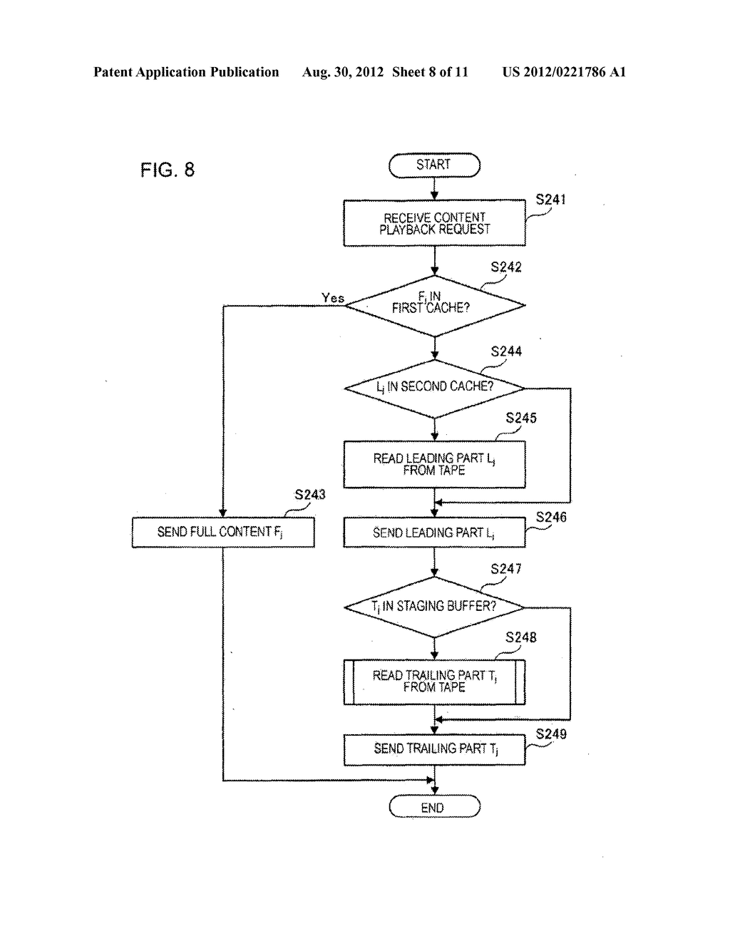 APPARATUS AND METHOD FOR READING DATA FROM A TAPE - diagram, schematic, and image 09