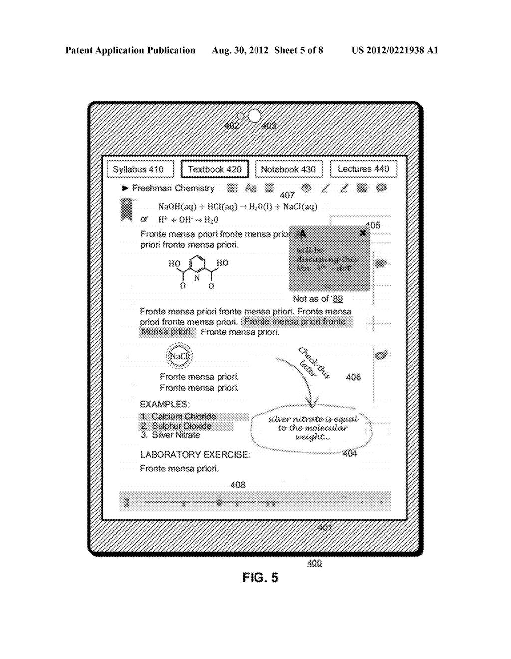 Electronic Book Interface Systems and Methods - diagram, schematic, and image 06