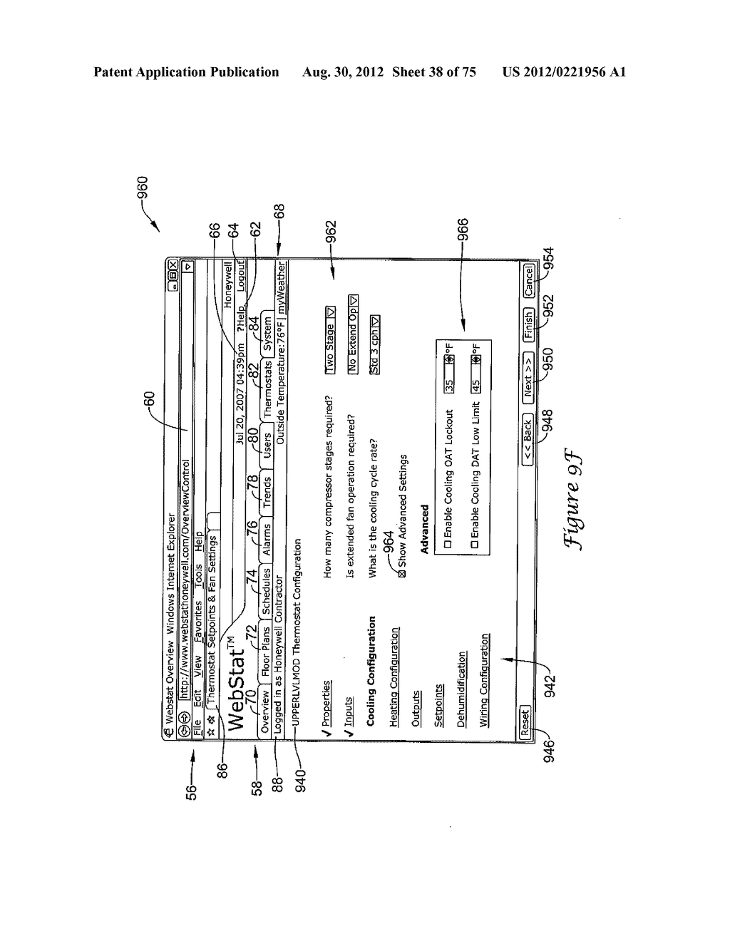 REMOTE HVAC CONTROL WITH A CUSTOMIZABLE OVERVIEW DISPLAY - diagram, schematic, and image 39