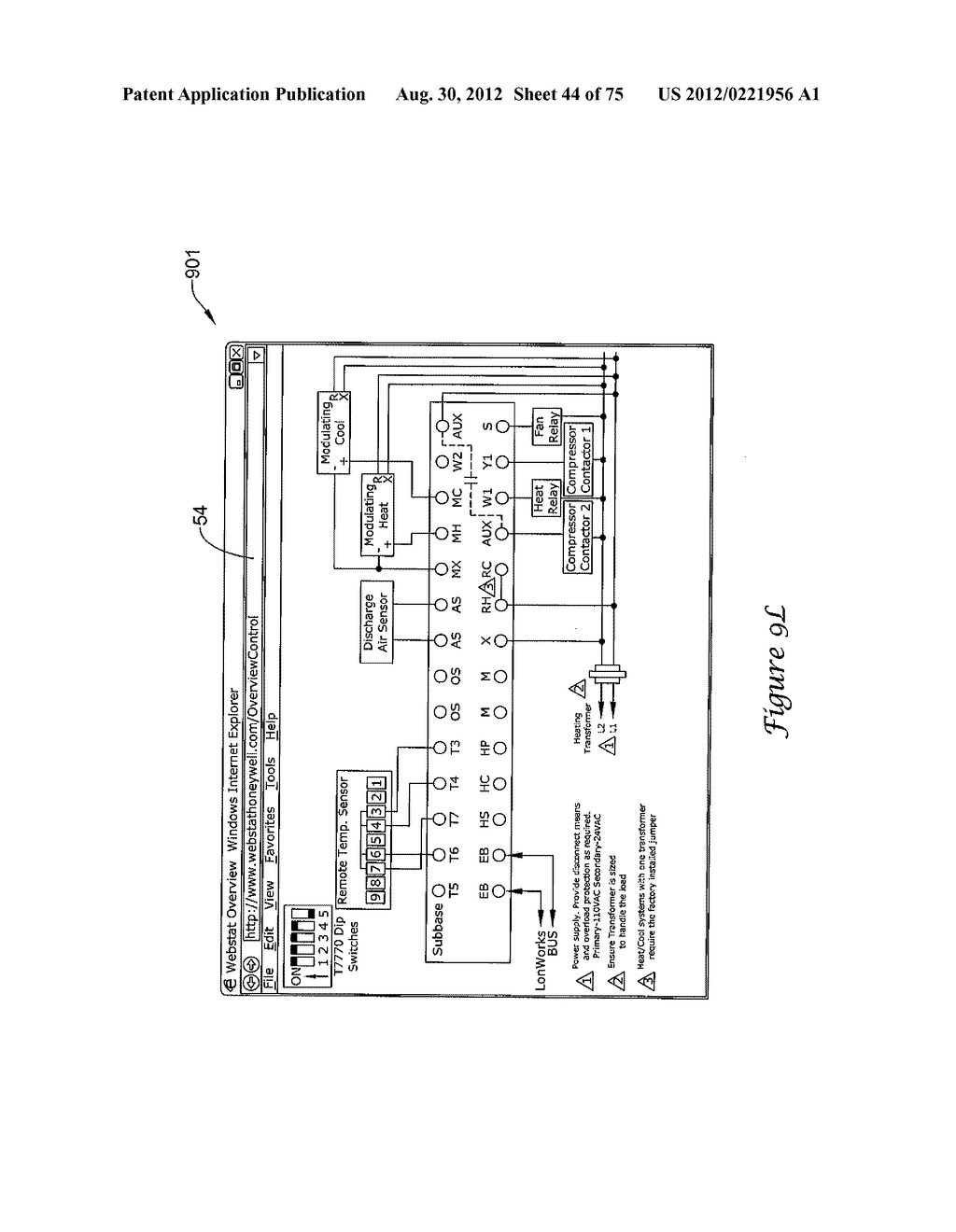 REMOTE HVAC CONTROL WITH A CUSTOMIZABLE OVERVIEW DISPLAY - diagram, schematic, and image 45