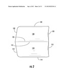 PILLOW CASE WITH MULTIPLE ENCLOSURES diagram and image