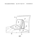 PILLOW CASE WITH MULTIPLE ENCLOSURES diagram and image