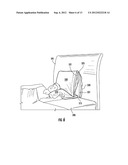 PILLOW CASE WITH MULTIPLE ENCLOSURES diagram and image