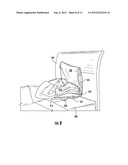 PILLOW CASE WITH MULTIPLE ENCLOSURES diagram and image