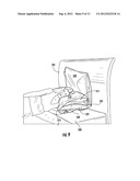 PILLOW CASE WITH MULTIPLE ENCLOSURES diagram and image