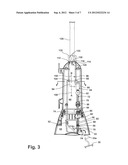 FLOOR CLEANER WITH  STOWABLE HANDLE diagram and image