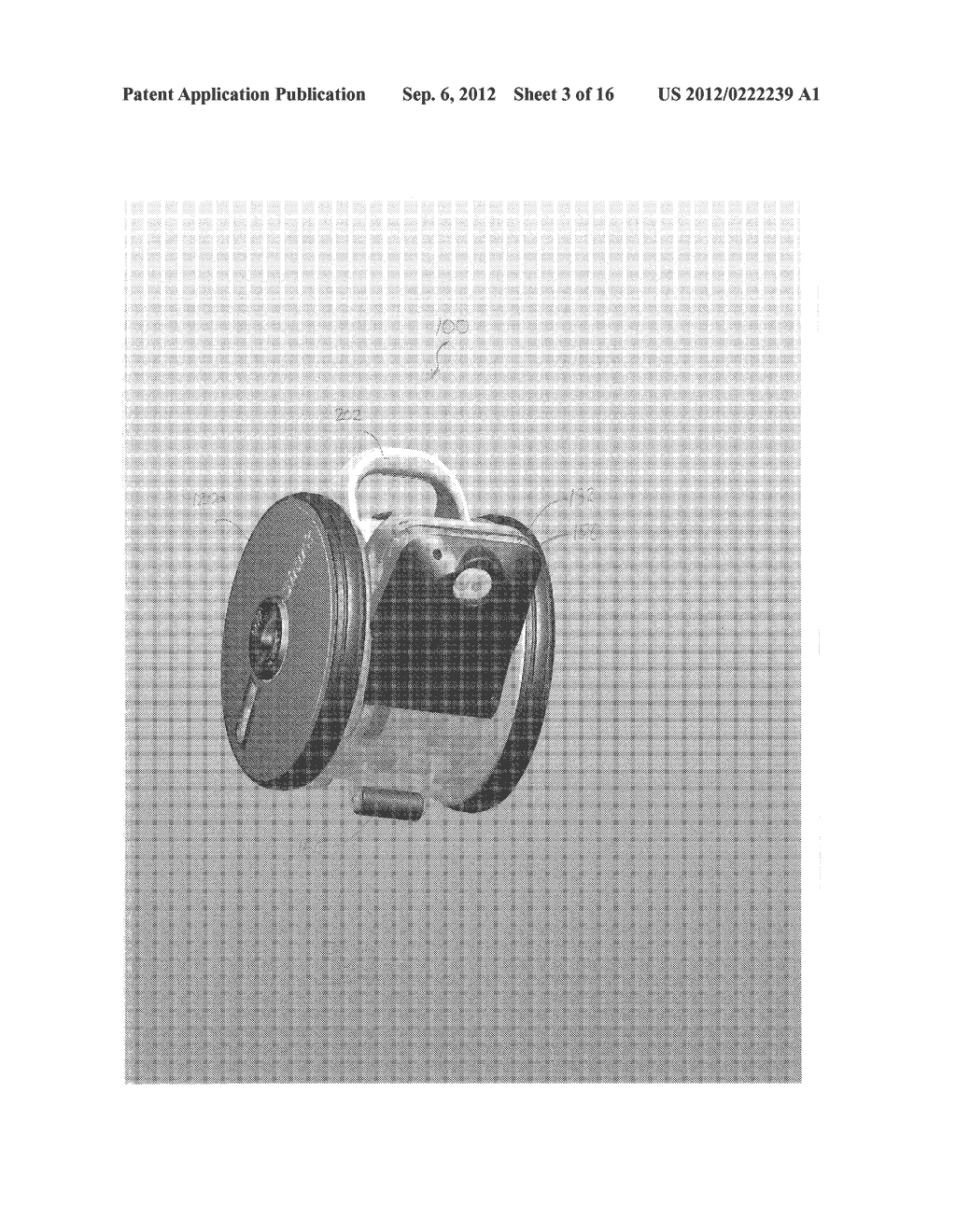 REMOVABLE CYCLONE CHAMBER AND DIRT COLLECTION ASSEMBLY FOR A SURFACE     CLEANING APPARATUS - diagram, schematic, and image 04