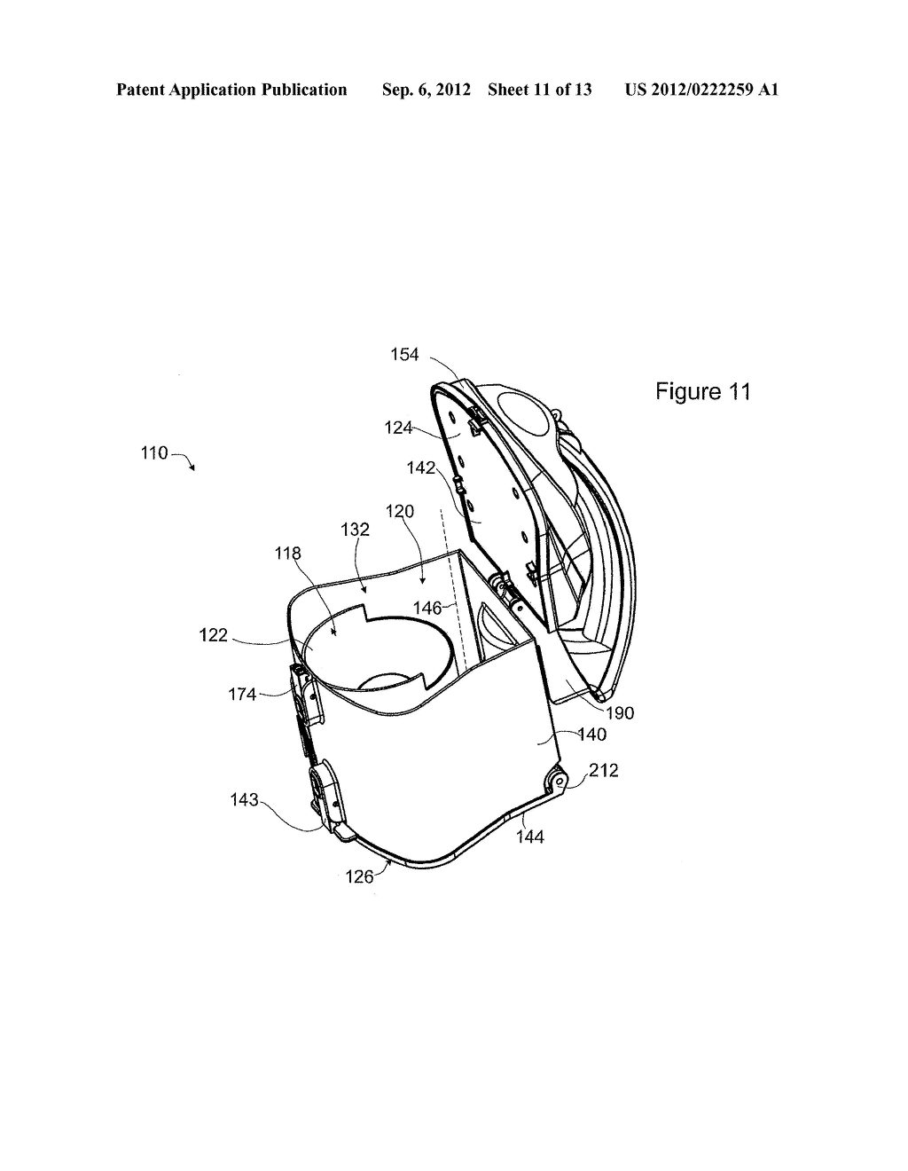 SURFACE CLEANING APPARATUS WITH REMOVABLE HANDLE ASSEMBLY - diagram, schematic, and image 12