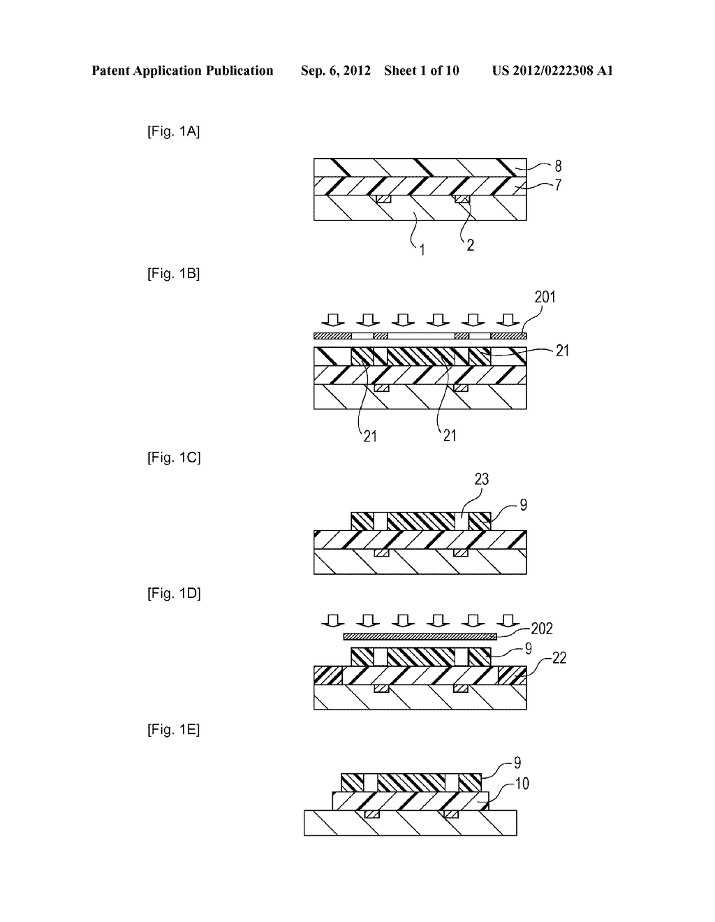 METHOD FOR MANUFACTURING LIQUID EJECTION HEAD - diagram, schematic, and image 02