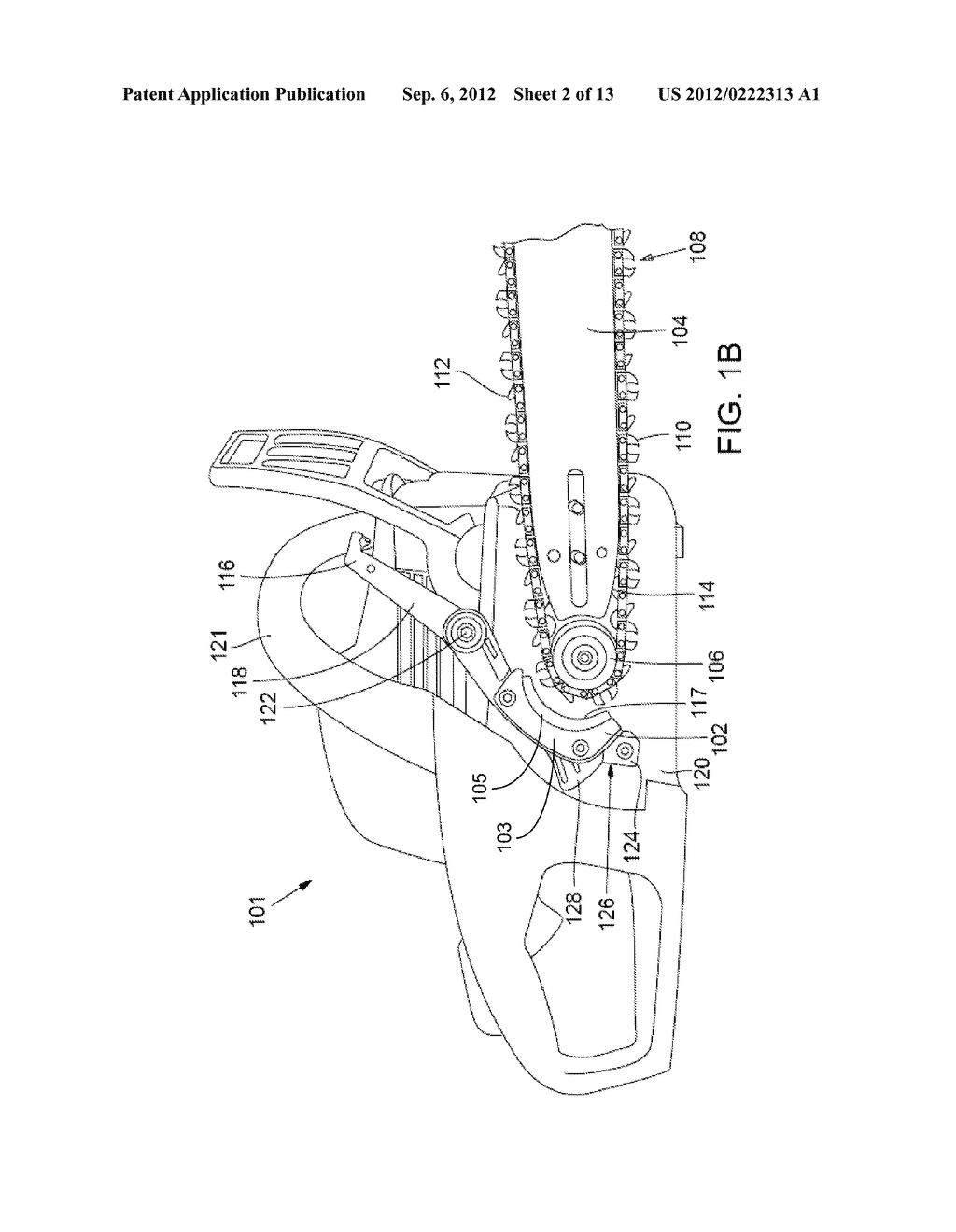 CHAIN LINK SHARPENING METHOD AND APPARATUS - diagram, schematic, and image 03