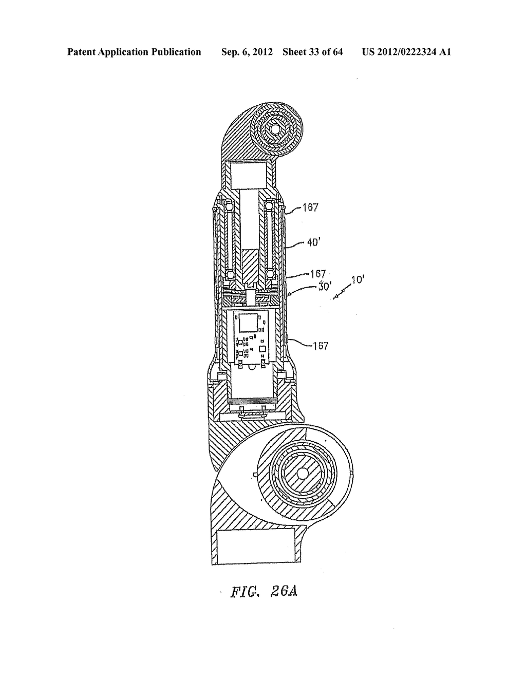 PORTABLE COORDINATE MEASUREMENT MACHINE HAVING A HANDLE THAT INCLUDES     ELECTRONICS - diagram, schematic, and image 34