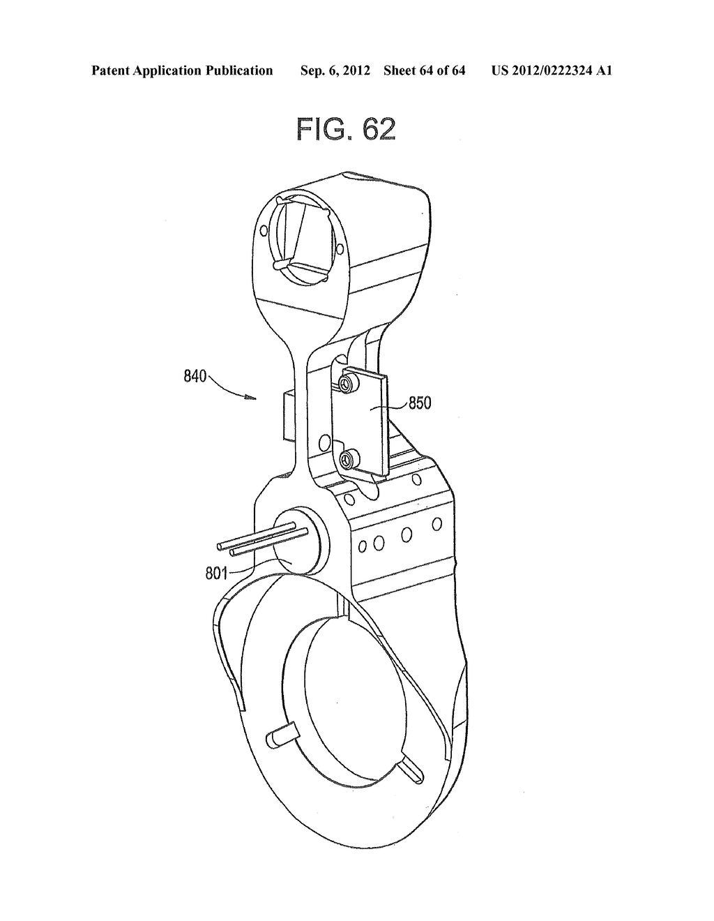 PORTABLE COORDINATE MEASUREMENT MACHINE HAVING A HANDLE THAT INCLUDES     ELECTRONICS - diagram, schematic, and image 65