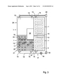 Growth device for crop and cladding or construction part manufactured     therewith diagram and image