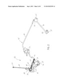 HEGHT OF CUT ADJUSTMENT SYSTEM FOR A WALK BEHIND MOWER diagram and image