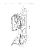 HEGHT OF CUT ADJUSTMENT SYSTEM FOR A WALK BEHIND MOWER diagram and image