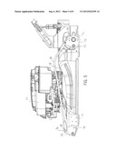 HEGHT OF CUT ADJUSTMENT SYSTEM FOR A WALK BEHIND MOWER diagram and image