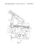 HEGHT OF CUT ADJUSTMENT SYSTEM FOR A WALK BEHIND MOWER diagram and image