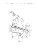 HEGHT OF CUT ADJUSTMENT SYSTEM FOR A WALK BEHIND MOWER diagram and image