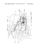 EXHAUST PURIFYING APPARATUS OF SADDLE-RIDE TYPE VEHICLE diagram and image