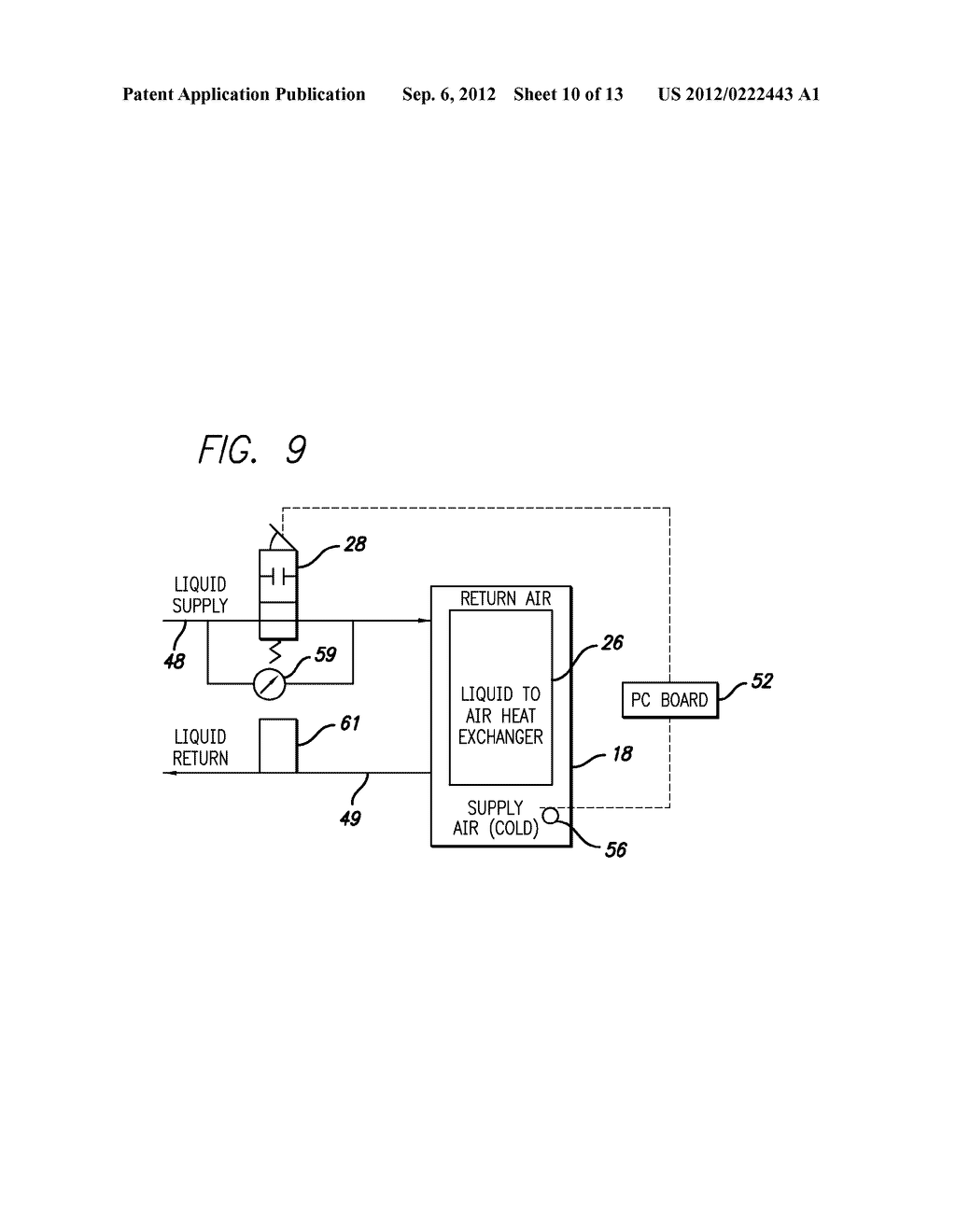 LIQUID GALLEY REFRIGERATION SYSTEM FOR AIRCRAFT - diagram, schematic, and image 11