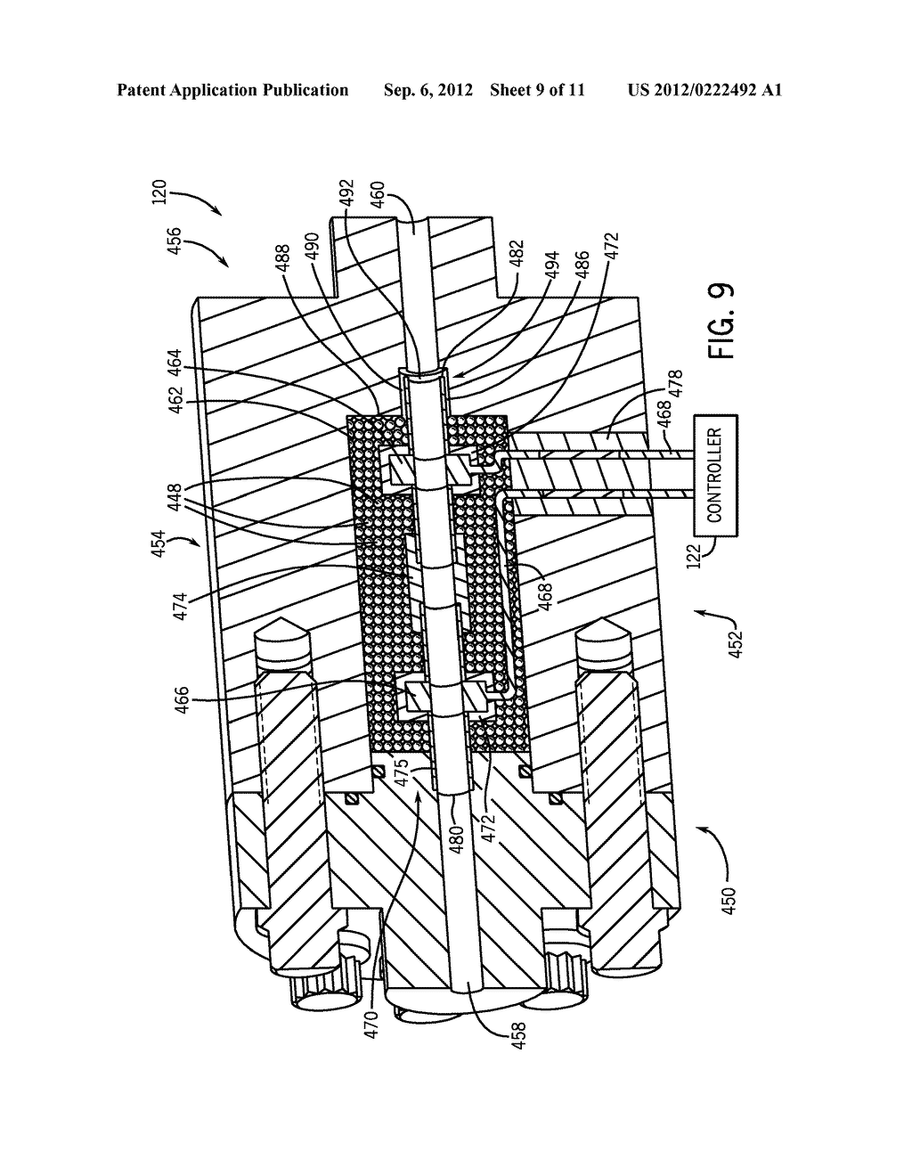 ULTRASONIC FLOWMETER HAVING PRESSURE BALANCING SYSTEM FOR HIGH PRESSURE     OPERATION - diagram, schematic, and image 10