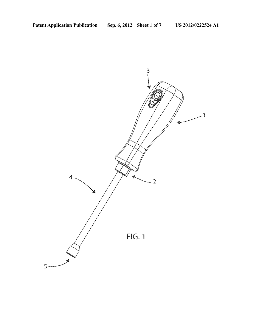 Ratcheting Hand Tool - diagram, schematic, and image 02