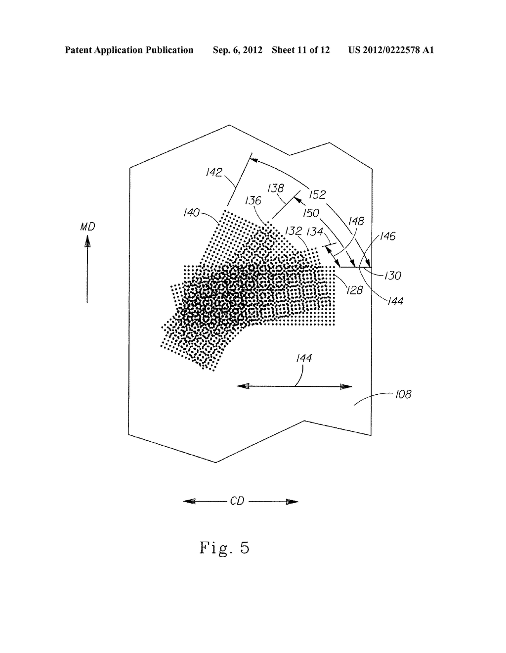 ABSORBENT FIBROUS WEB SUBSTRATES HAVING DISTINCT GRAPHICS AND METHOD FOR     PRINTING SUBSTRATES - diagram, schematic, and image 12