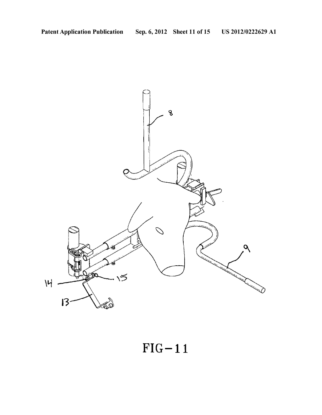 HEAD RESTRAINT FOR ANIMAL CONTROL CHUTE - diagram, schematic, and image 12