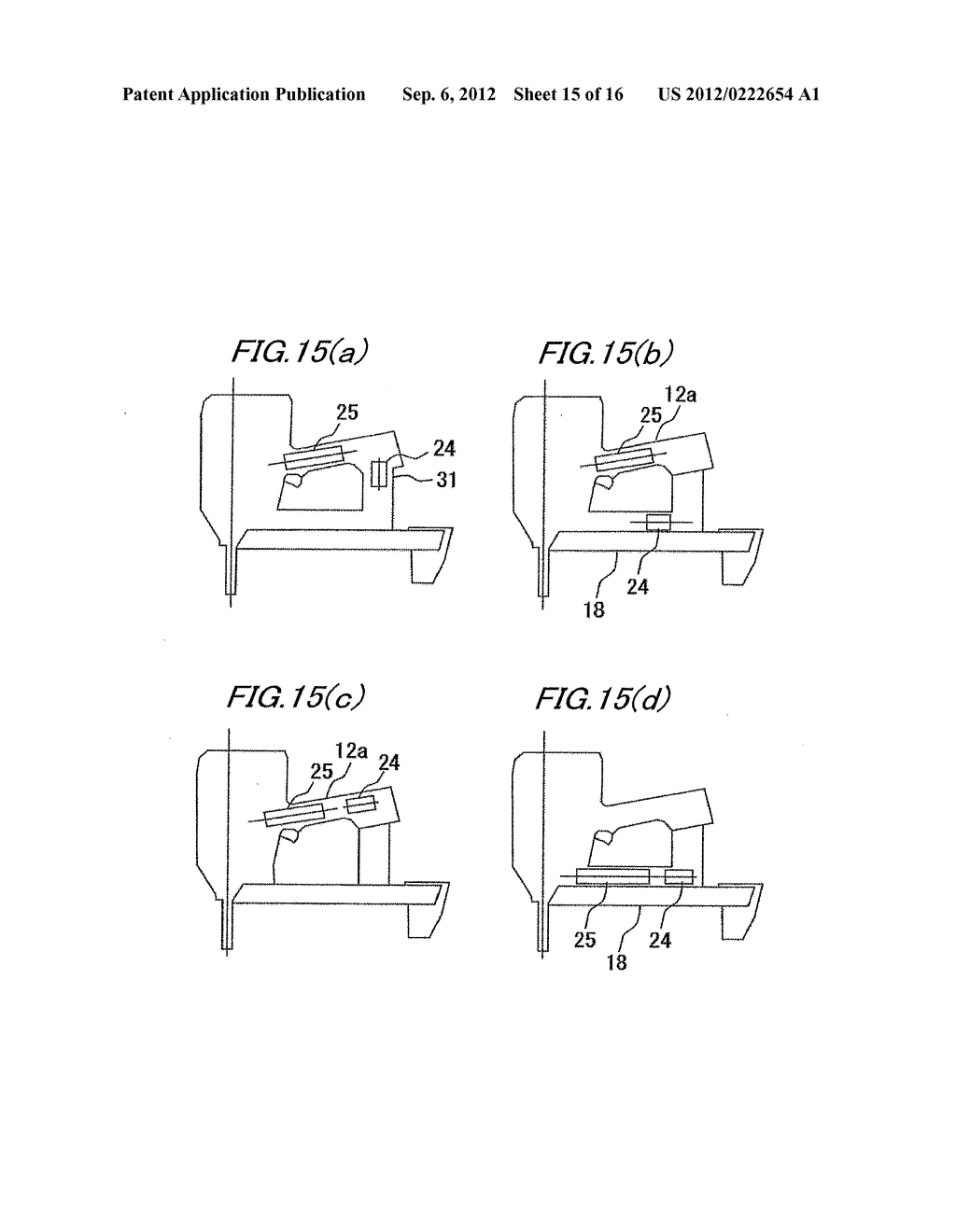 GAS COMBUSTION TYPE DRIVING TOOL - diagram, schematic, and image 16