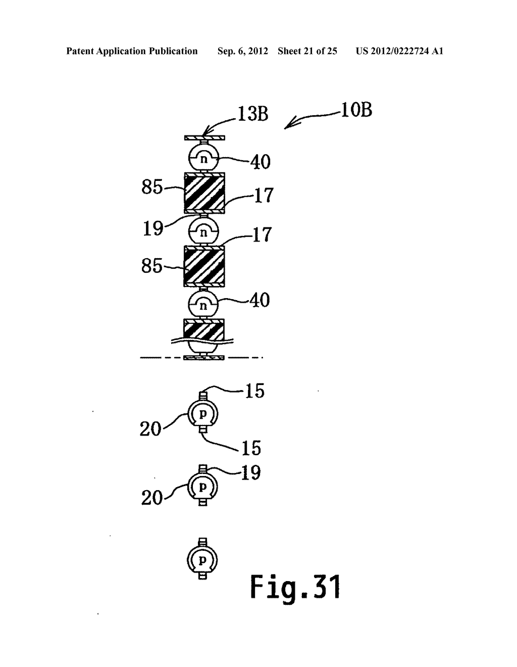 SOLAR CELL MODULE AND METHOD FOR PRODUCING THE SAME - diagram, schematic, and image 22