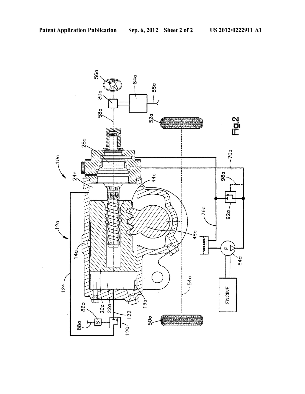 METHOD AND APPARATUS FOR USE IN TURNING STEERABLE VEHICLE WHEELS - diagram, schematic, and image 03