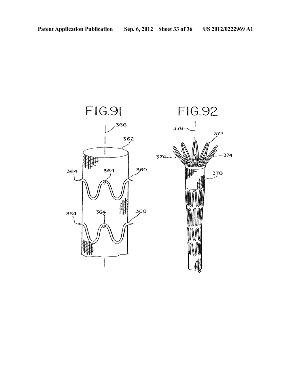 STENT AND METHOD OF FORMING A STENT WITH INTEGRAL BARBS - diagram, schematic, and image 34