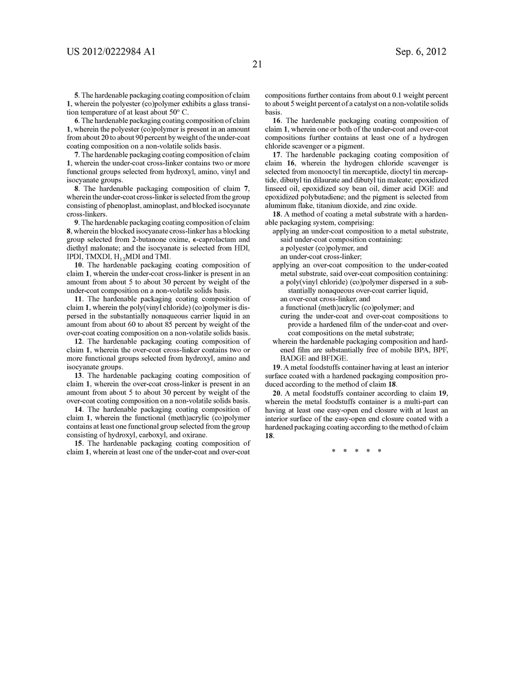 Bisphenol A and Aromatic Glycidyl Ether-Free Coatings - diagram, schematic, and image 22