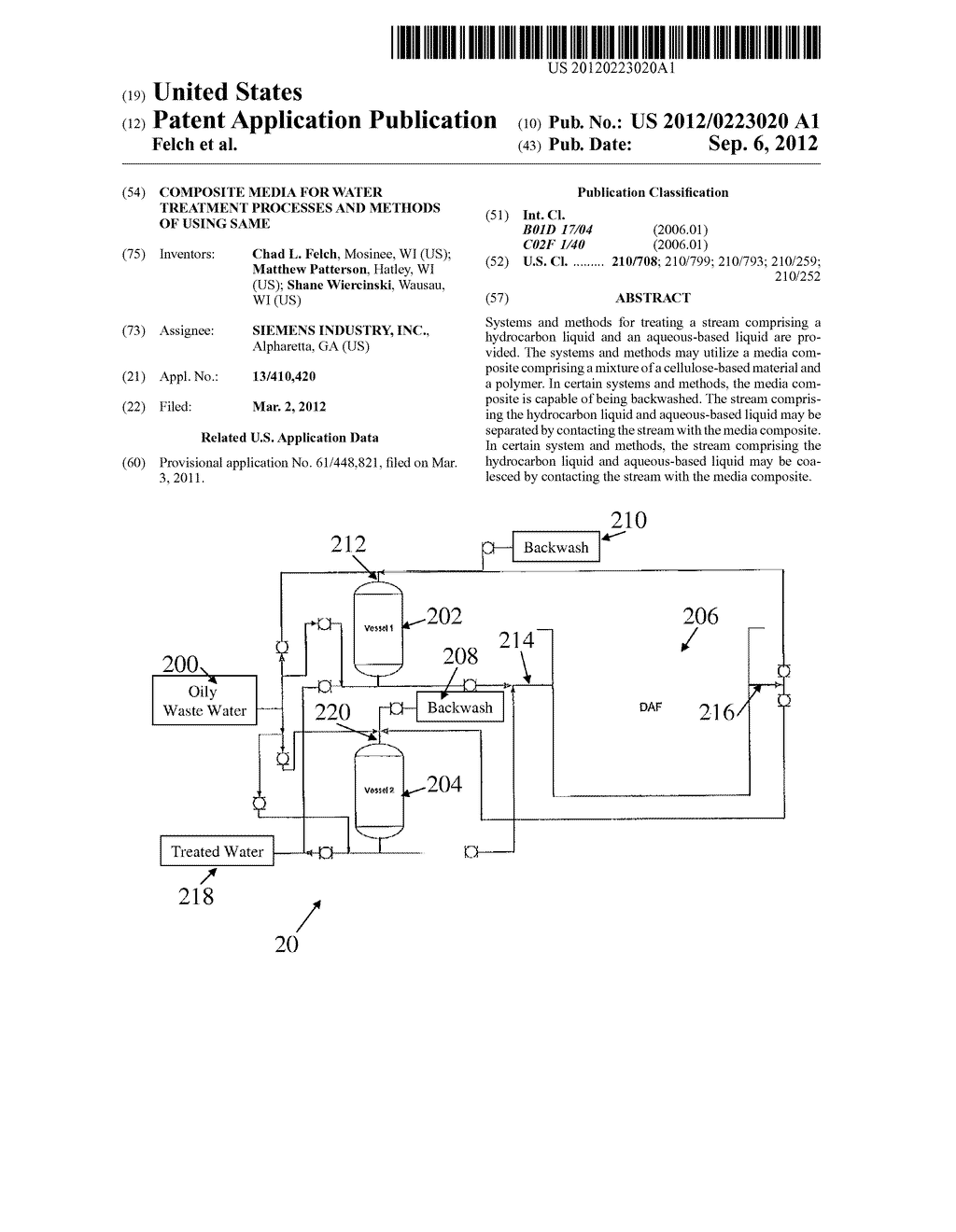 COMPOSITE MEDIA FOR WATER TREATMENT PROCESSES AND METHODS OF USING SAME - diagram, schematic, and image 01