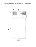 CONTAINER CAP WITH PROTECTIVE COVER diagram and image