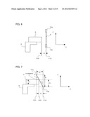 WIRE-CUT ELECTRIC DISCHARGE MACHINE HAVING FUNCTION OF DETECTING UPPER     SURFACE OF WORKPIECE diagram and image