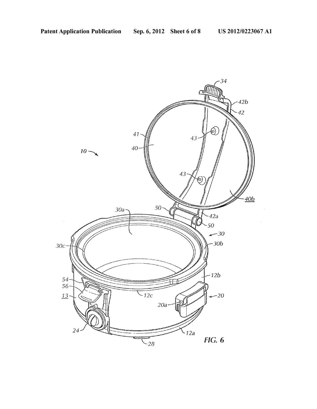 Kitchen Appliance and Method of Assembling Same - diagram, schematic, and image 07